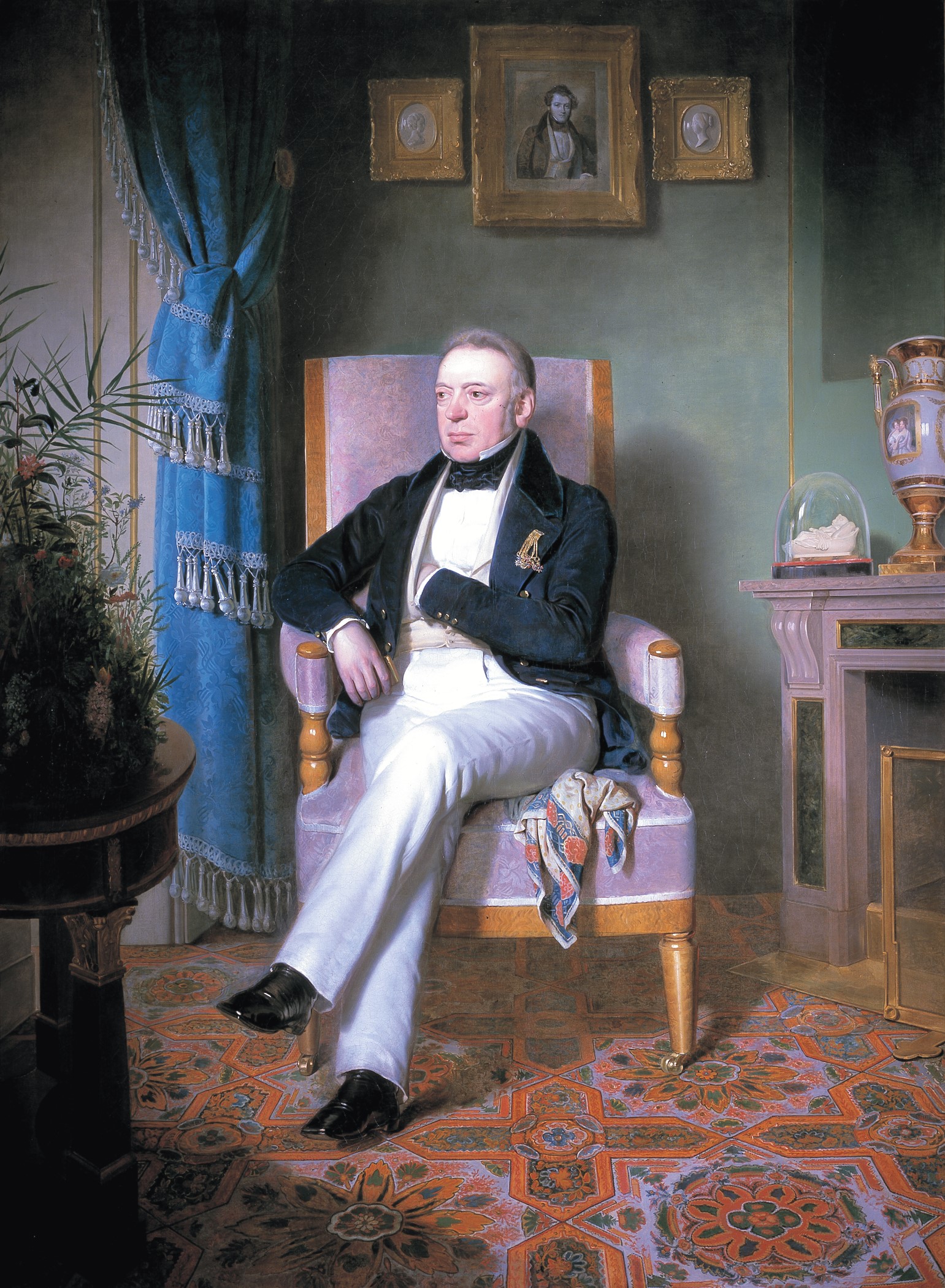 Salomon von Rothschild — hidden hand portrait